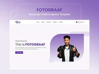 Fotograaf V2 – One Page Professional Photographer Template bootstrap bootstrap template css3 design designtocodes fotograaf fotograaf v2 html html portfolio template landing page one page personal personal portfolio personal portfolio website portfolio portfolio template professional portfolio showcase template website template