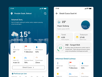 Weather Apps Exploration clean minimalist simple ui ux weather