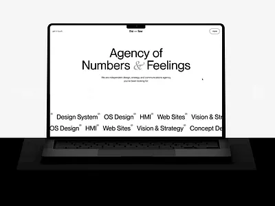 The—Few Agency | Website branding landingpage service ui ux web webdesign website