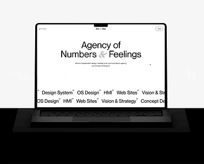 The—Few Agency | Website branding landingpage service ui ux web webdesign website