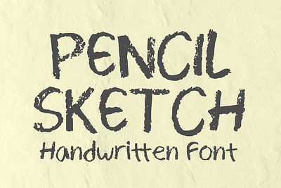 Pencil Sketch Font cartoon comic design display font font font design graphic graphic design hand drawn font hand drawn type hand lettering handwritten headline lettering logotype text type design typeface typeface design typography