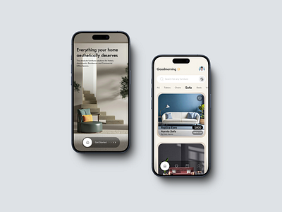 Furniture App furniture ui