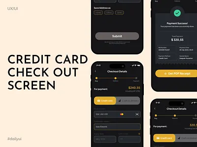 Credit Card Checkout branding checkout chek out screen creditcard screen daily ui daily ui 2 dailyui dailyui2 day2 design ui