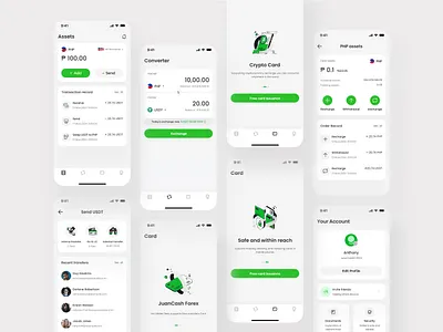 Blockchain wallet tab page app branding design graphic design icon illustration ui ux