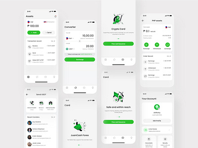 Blockchain wallet tab page app branding design graphic design icon illustration ui ux
