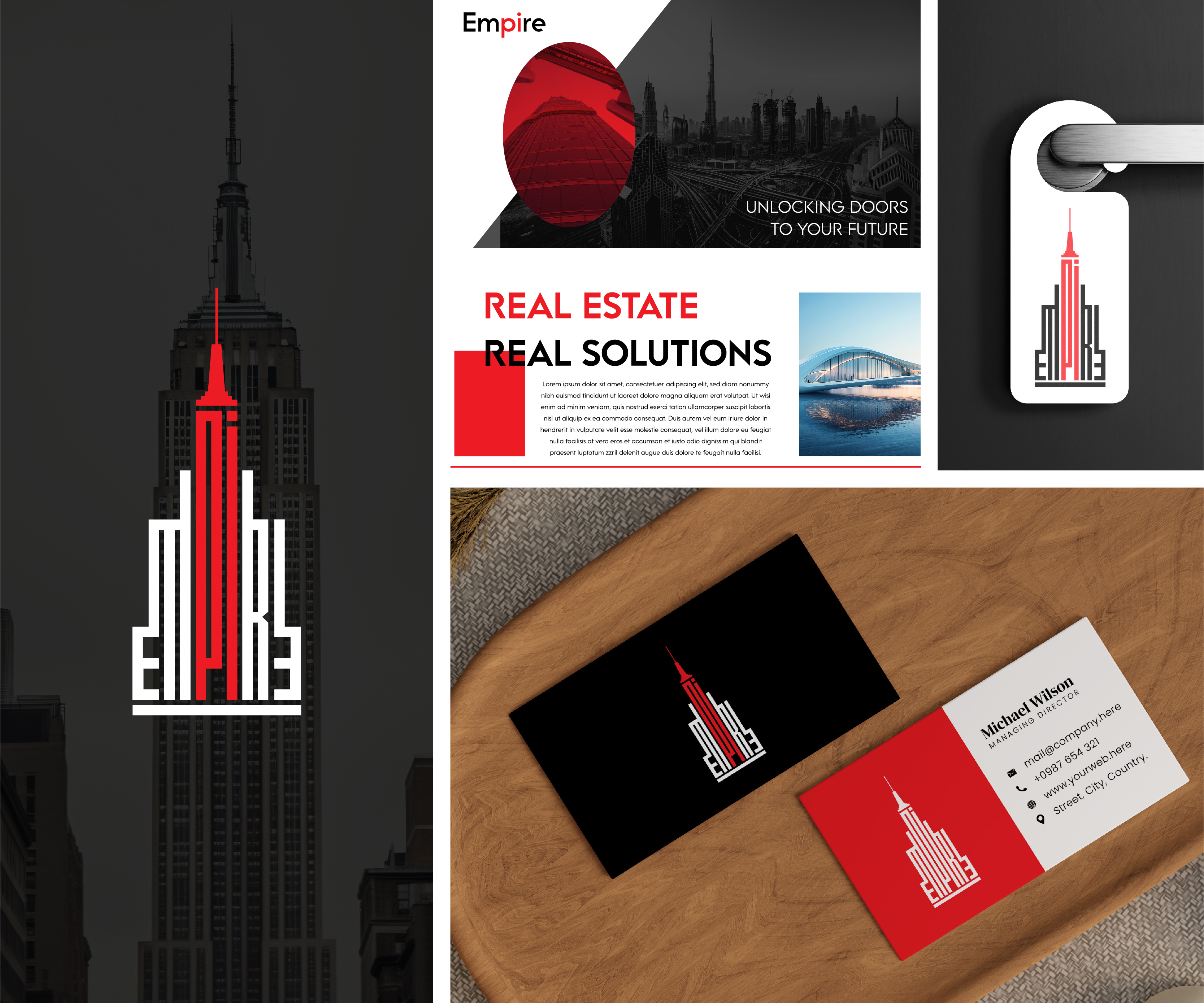 Example of Creative Text Based Logo Design