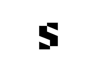 Logo, Logo design, Abstract S Logo abstract black white brand mark design dribbble geometric graphic design lettermark letters logo logo design logoinspiration minimalist moderndesign popular s logo