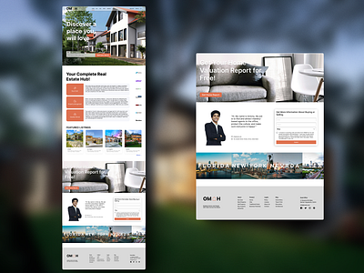 OMAH - Property Agent Landing Page