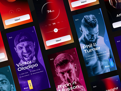 Meta-athlete app design android app animation app application athlete app branding dark app design fitness app graphic design inspiration ios app mobile app mobile app design motion graphics sports app ui ui design uidesign uiux