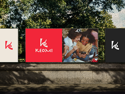 KEOMI - Garments Branding brand identity branding creative logo garments logo graphic graphic design logo logo design modern logo monogram