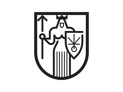 Amazon amazon branding crown design geometry logo mark modern nature shield sign symbol warrior woman