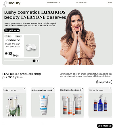 skin care design banner branding design graphic design illustration logo photoshop ui ux vector