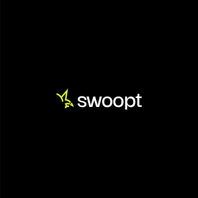 swoopt logo app branding design eagle ecommerce flying graphic design illustration logo minimalist motion swooping swoopt topography ui ux vector website