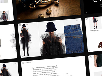 Place Cliché - Website clothing ui webdesign