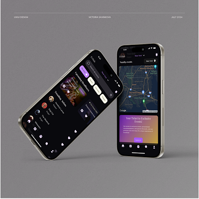 EventHub - App Concept app branding concept design event mobile ui ux web