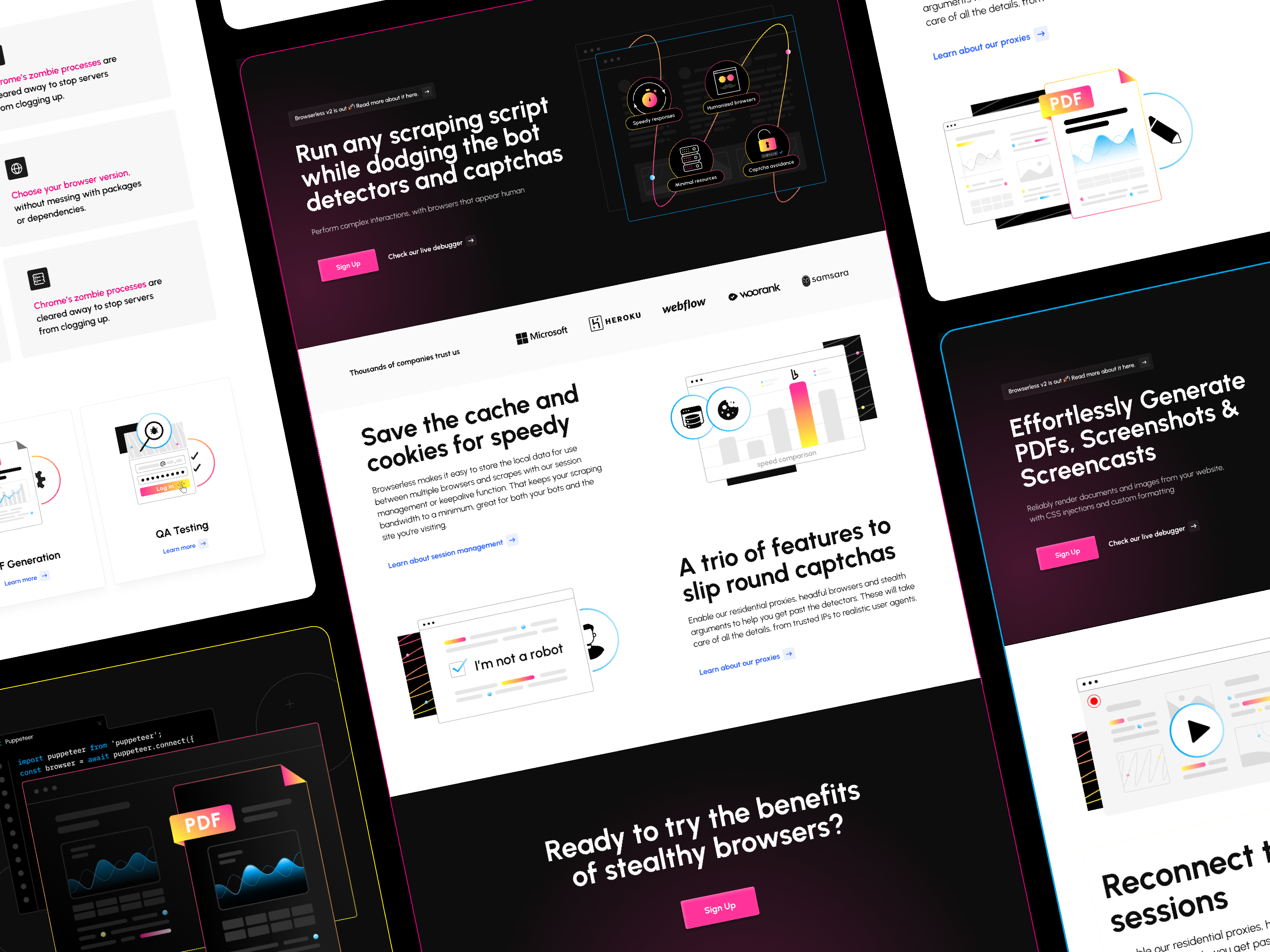 Website Redesign for a Tech Company