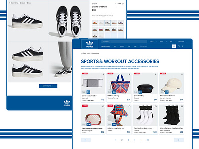 Adidas | Ecommerce Website Web App Shop Store app branding design figma graphic design illustration logo ui ux vector