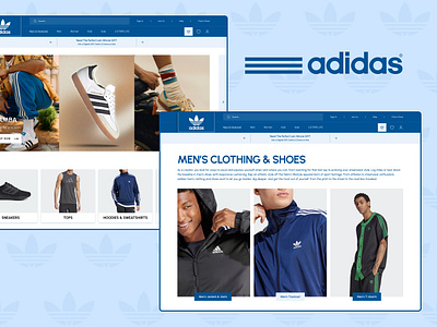 Adidas | Ecommerce Website Web App Shop Store app branding design figma graphic design illustration logo ui ux vector