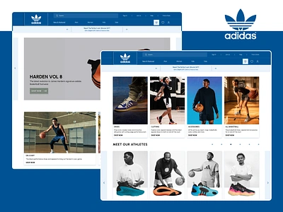 Adidas | Ecommerce Website Web App Shop Store app branding design figma graphic design illustration logo ui ux vector