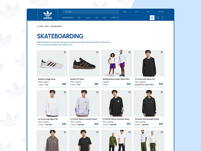 Adidas | Ecommerce Website Web App Shop Store app branding design figma graphic design illustration logo ui ux vector