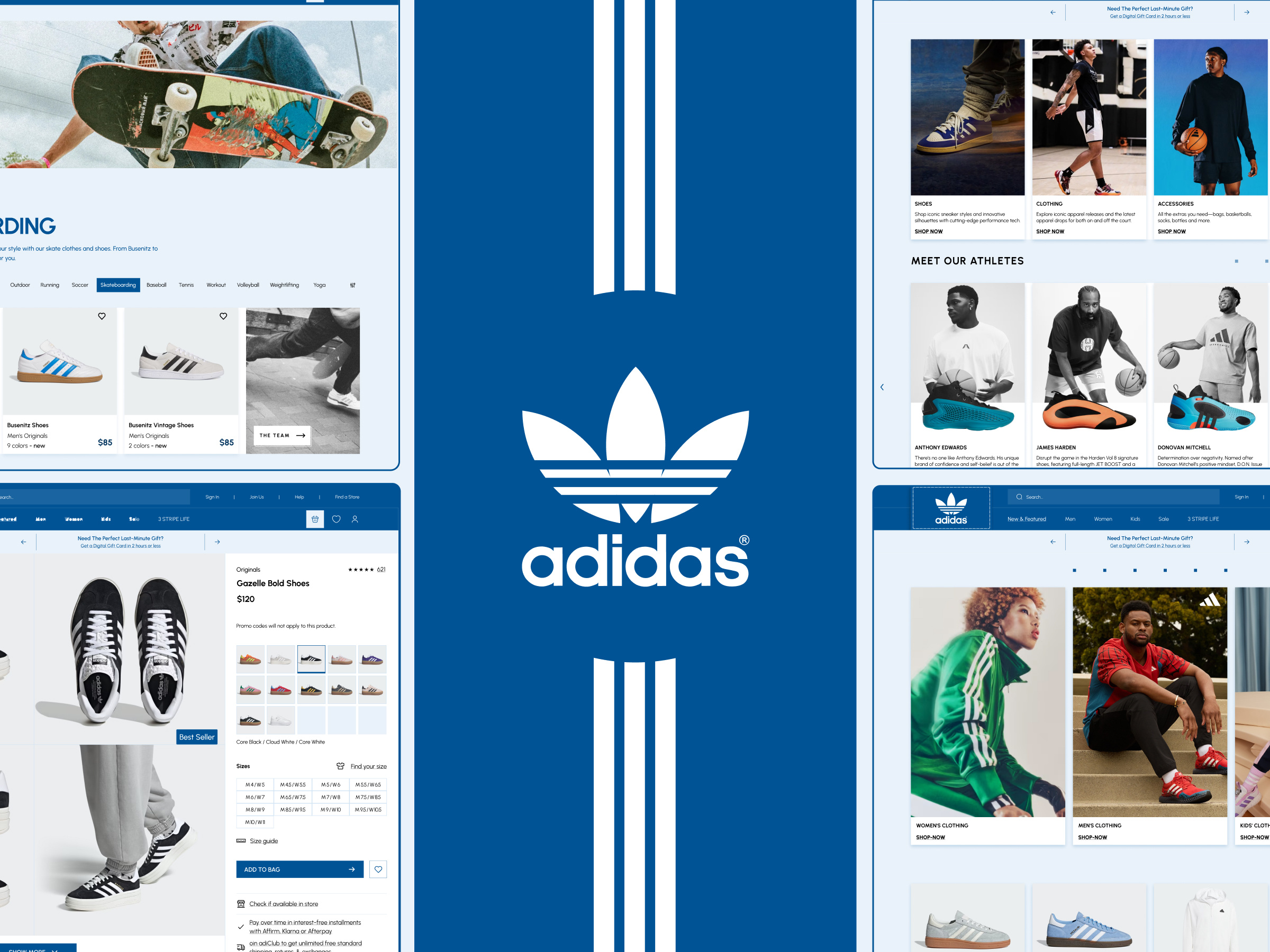 Adidas Ecommerce Website Web App Shop Store by Deeb Pro Design Team on Dribbble