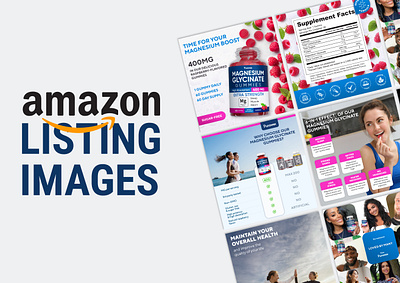 Amazon Listing Images | Purawex | Magnesium Glycinate Gummies amazon amazon listing branding listings