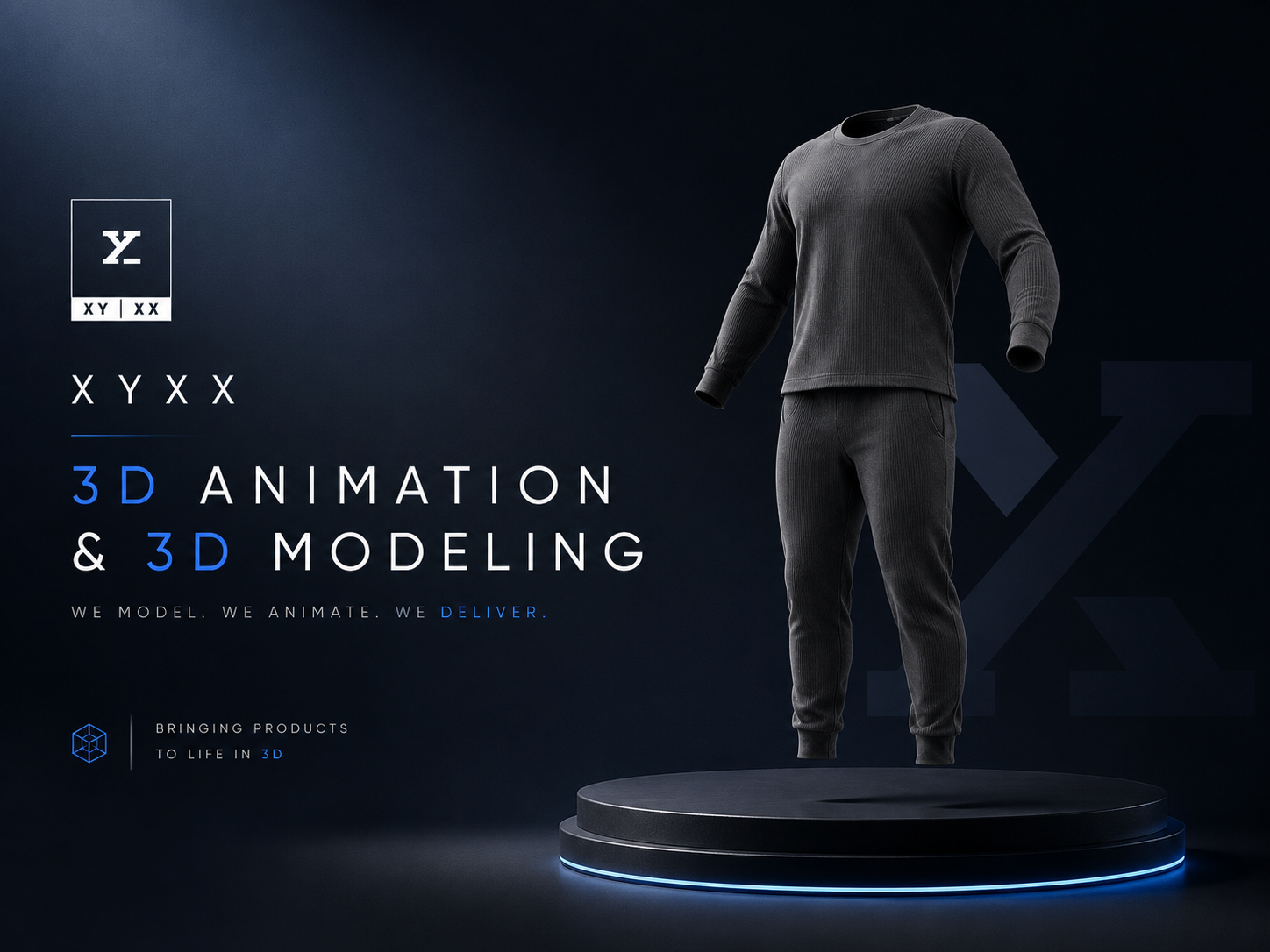 XXXY - Thermal Wear Portfolio animation branding clothing graphic design logo