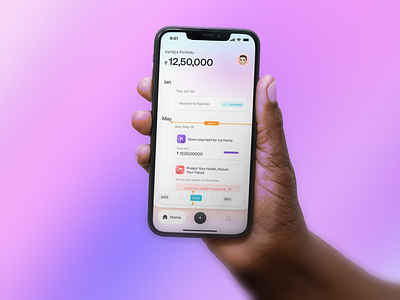 A personal finance mobile app loan