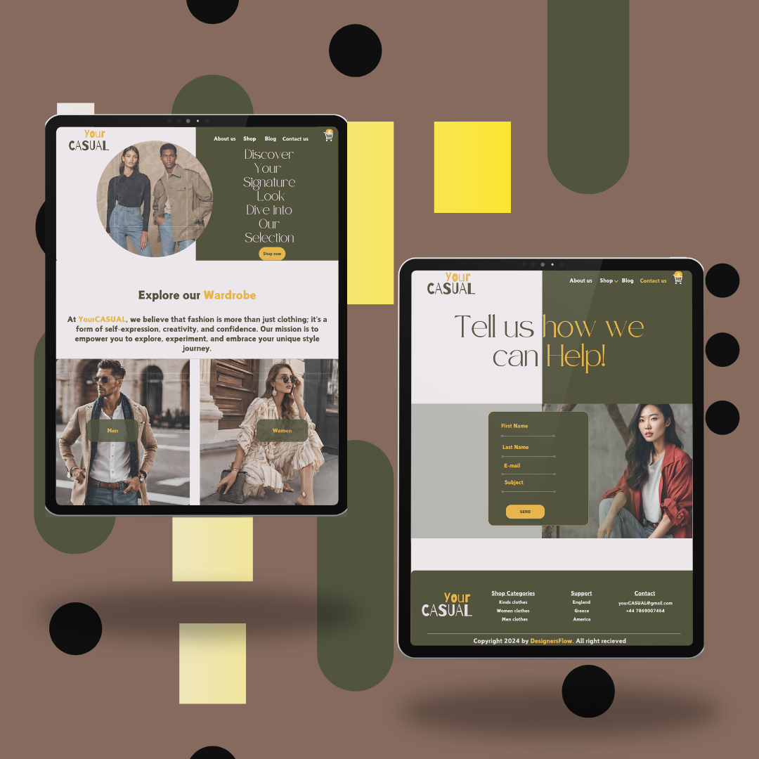 Fashion website ai animation branding design fashion graphic design illustrator logo minimal photoshop ui ux web design web developer website