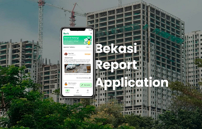 Berli (Bekasi Report Application) androidapp complaint materialdesign3 mobileapp mobiledesign projectuidesign report uidesign