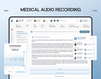 💊 Healthcare SaaS Platform | Medical Center Doctor Web App EMR crm dashboard design electronic medical records emr healthcare healthcare app design healthcare platform medical medical app design medical center website saas telemedicine ui uiux user experience user interface ux web app web app design