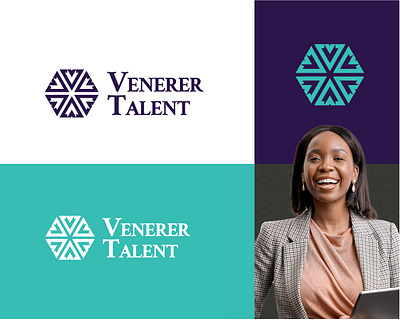 Venerer Talent | For a thriving workforce brand identity branding graphic design logo logo design