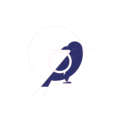 The Bird Message bird logo branding design logo minimal negative space