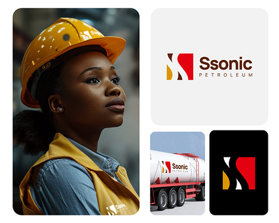 Ssonic Petroleum | Fueling the future of energy in Africa branding design flyer graphic design logo logo design