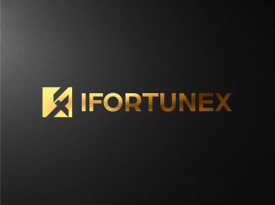 iFortuneX Crypto Exchange logo Design logo