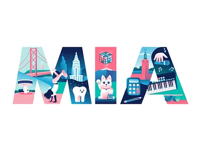 Mia 8th Birthday birthday daughter family illustration illustrator love maneki miguelcm music ny postcard sweden