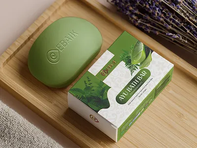 EBAIK Bath Bar Packaging Design branding graphic design