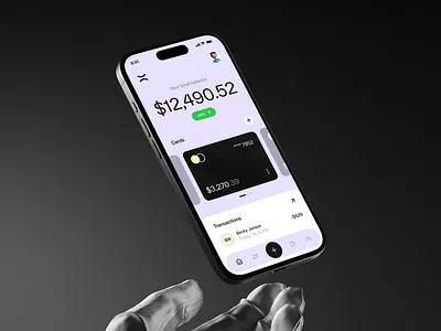 neoBank - Banking app app bank banking card finance mobile money ui ux