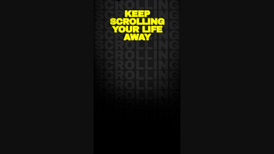 Keep Scrolling animation branding graphic design health illustration marketing mind motion graphics phone social media