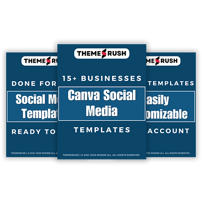 Canva Editable Social Media Post Templates for Small Businesses business social media templates social media post templates social media templates