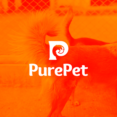 PurePet animal cat creative logo dog furry initial p letter p logo design logo inspiration paw pet pet life simple logo tail veterinary wolf