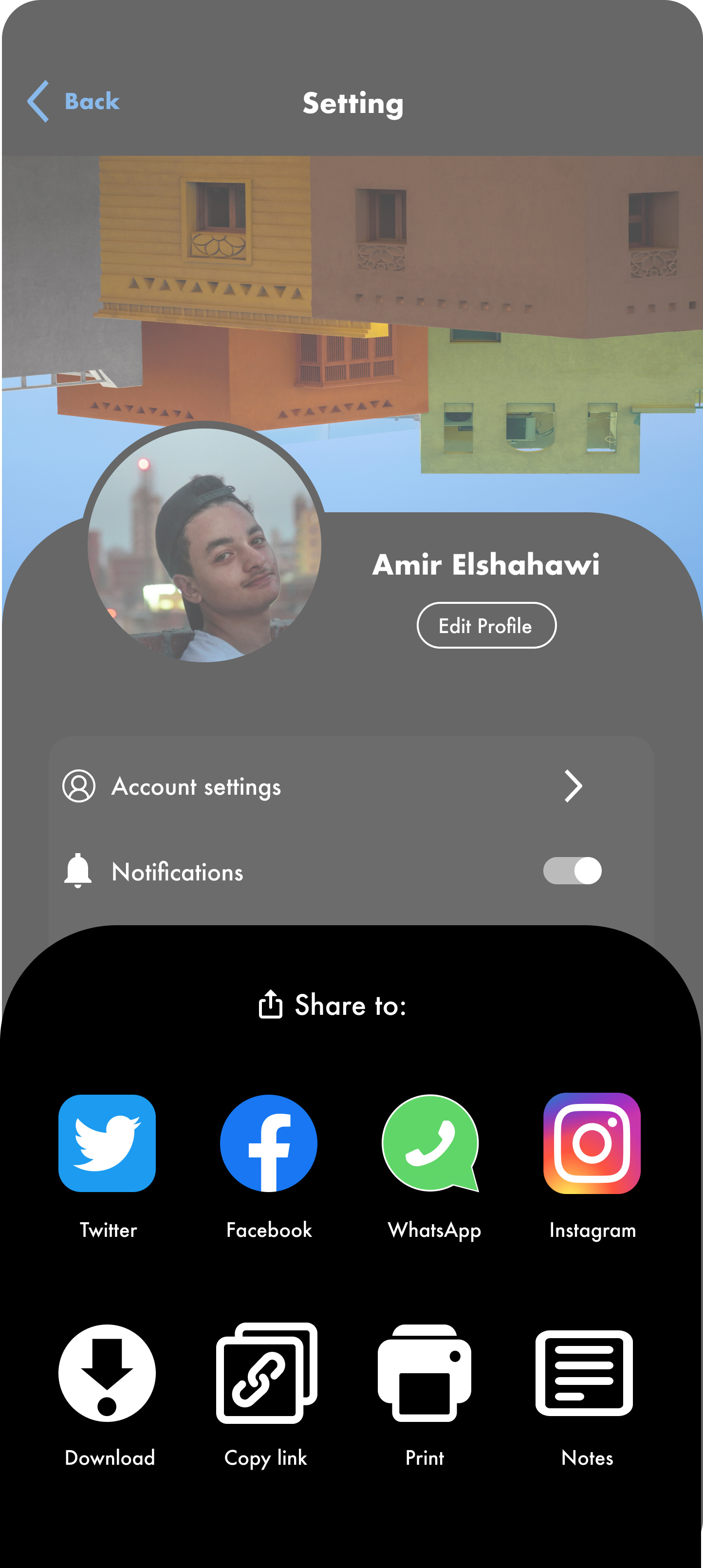 (Share to) page dailyui day 10 design figma share page social icons ui uiux