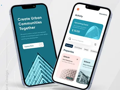 Mobile Application branding illustration ui ux vector
