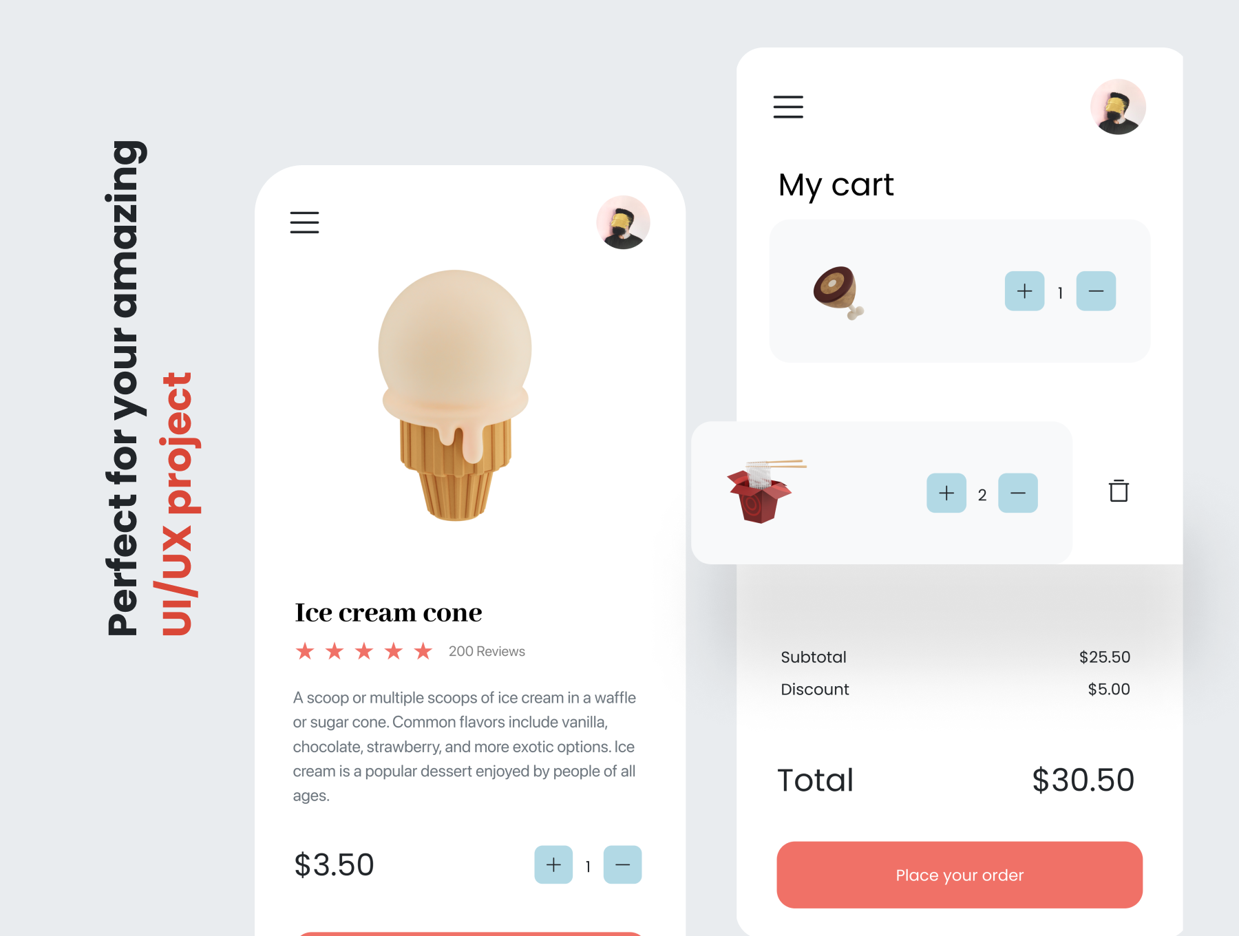 Free 3D Food icons pack 3d food foodicon free