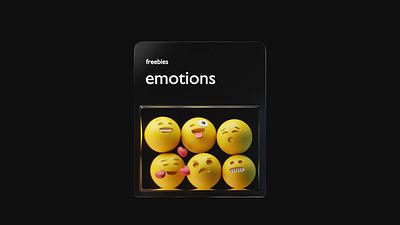 Free 3D Emotions emojies emotions reactions