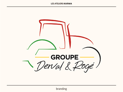 D&R Groupe brand design brand identity branding graphic design identite graphique identity identité visuelle