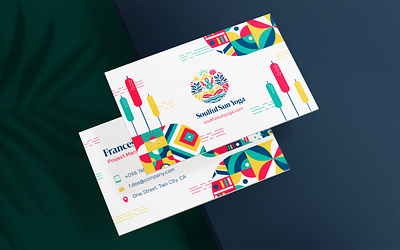 Business Card Design & Mockup 3d branding design graphic design illustration logo mockup ui ux vector