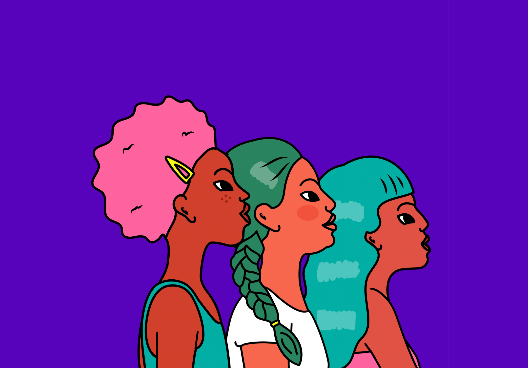 girl gov peru digital illustration digital portrait empowerment girlgov illustration illustration art portrait vector illustration vector portrait