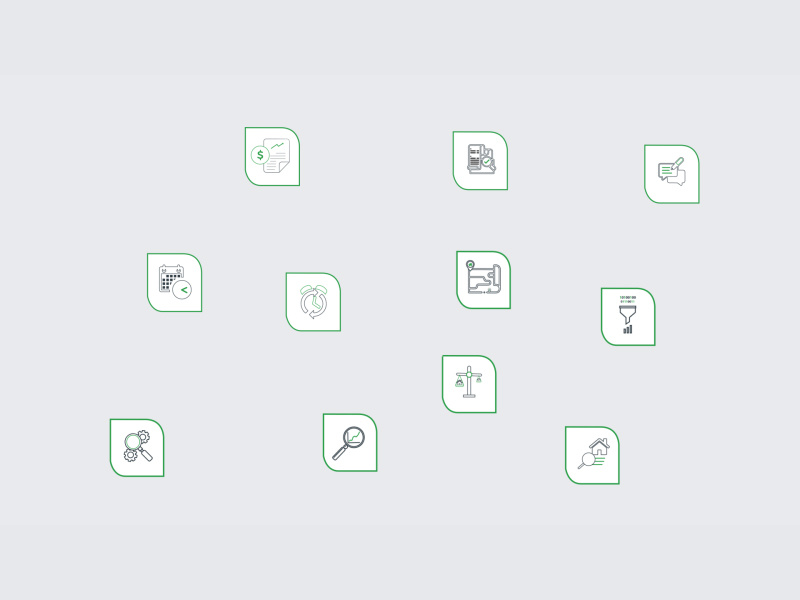 Icons Falling into a Computer 2d animation adobe after effects animation click computer icons illustration illustrator infographics motion design motion graphics mouse pc photoshop vector