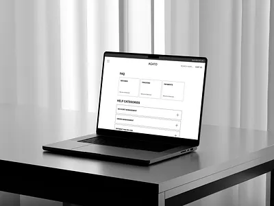 FAQ and help page clean design e commerce ecommerce faq help help page modern online shom shop support support page ui ux